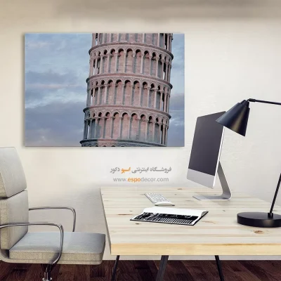 خرید تابلو برج کج پیزا