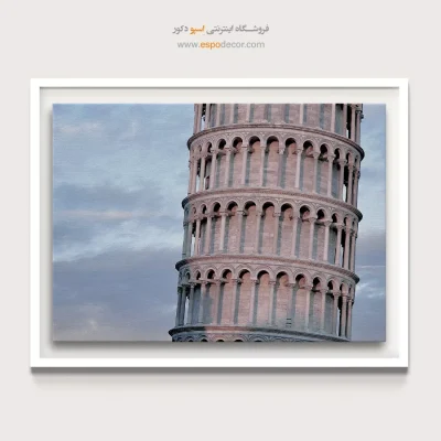 خرید تابلو برج کج پیزا