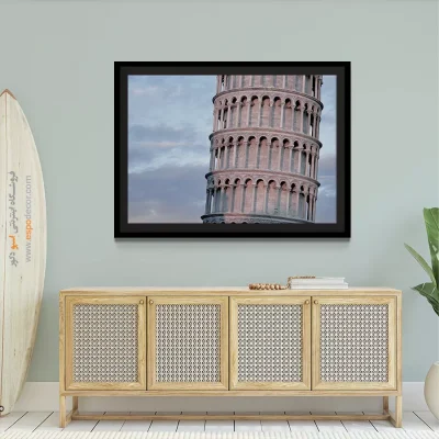 خرید تابلو برج کج پیزا