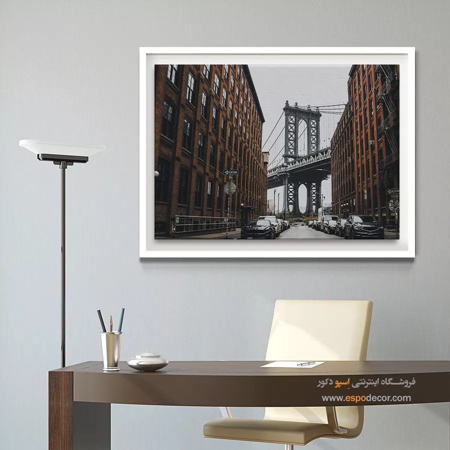 خرید تابلو شهر بروکلین