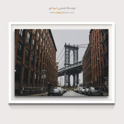 خرید تابلو شهر بروکلین