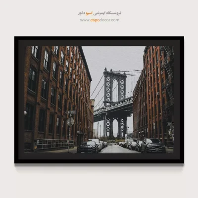 خرید تابلو شهر بروکلین