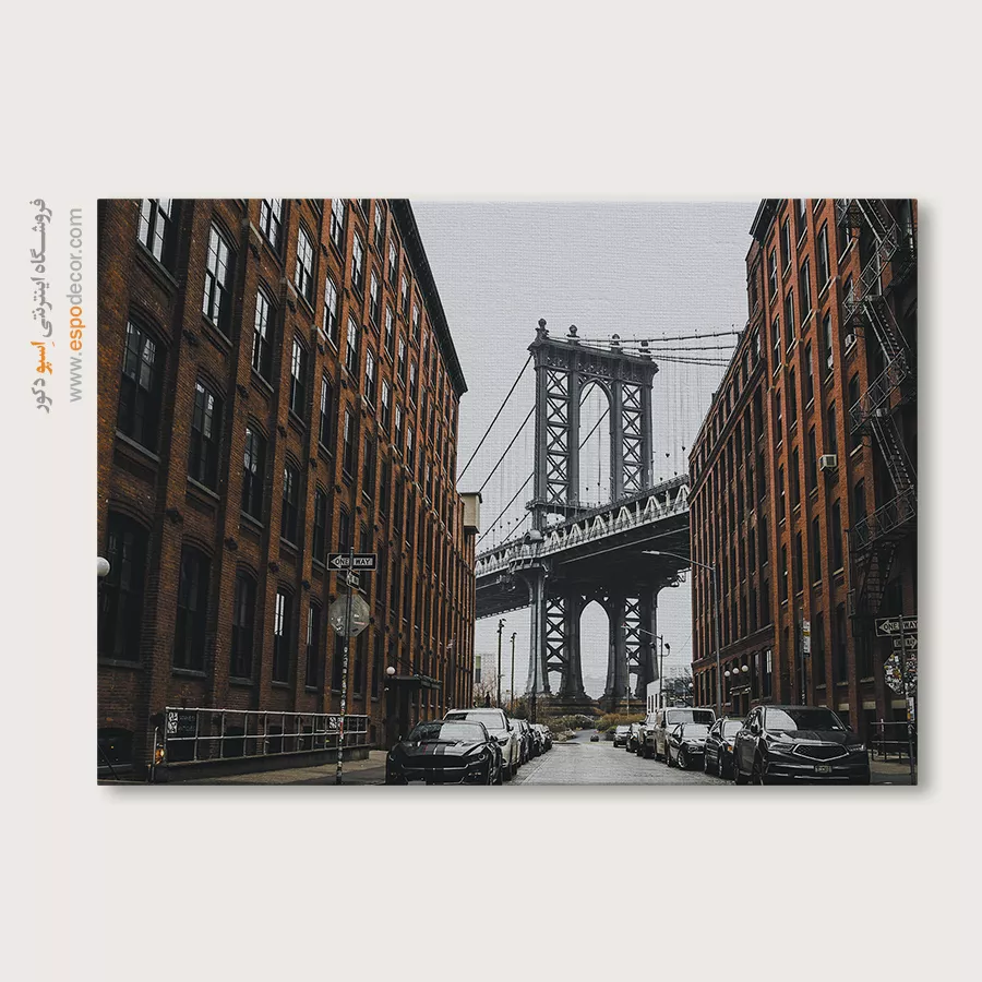 خرید تابلو شهر بروکلین
