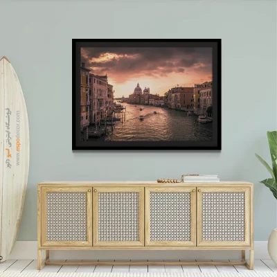 خرید تابلو کانال بزرگ ایتالیا