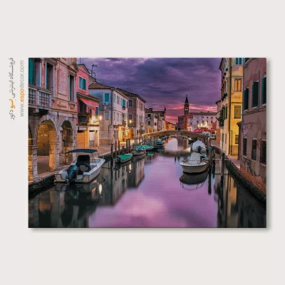 خرید تابلو شب ونیز