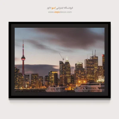 خرید تابلو هنگ کنگ - هنگ کنگ – تابلو شهرها - اسپو دکور