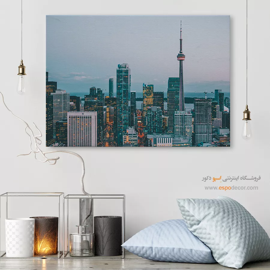 خرید تابلو شهر تورنتو