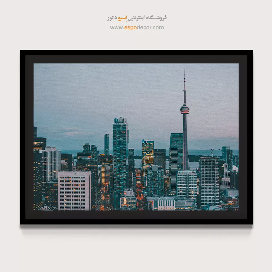 خرید تابلو شهر تورنتو