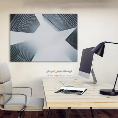 خرید تابلو با تصاویر آسمان خراش - آسمان خراش – تابلو شهرها - اسپو دکور