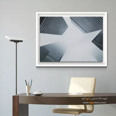 خرید تابلو با تصاویر آسمان خراش - آسمان خراش – تابلو شهرها - اسپو دکور