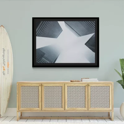 خرید تابلو با تصاویر آسمان خراش - آسمان خراش – تابلو شهرها - اسپو دکور