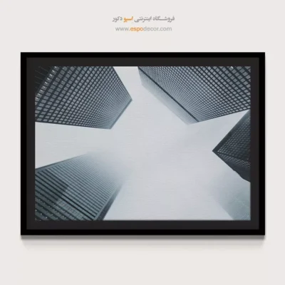 خرید تابلو با تصاویر آسمان خراش - آسمان خراش – تابلو شهرها - اسپو دکور