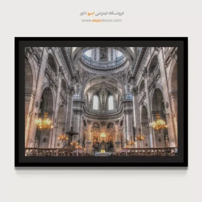 خرید تابلو کلیسا - کلیسا – تابلو شهرها - اسپو دکور