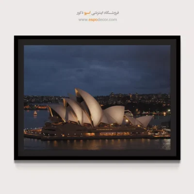 خرید تابلو شب های سیدنی - شب های سیدنی – تابلو شهرها - اسپو دکور