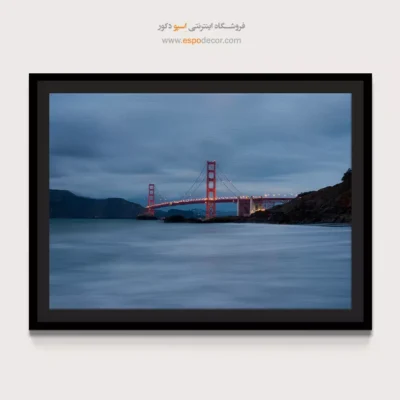 تابلو پل قرمز گلدن گیت - پل قرمز – تابلو شهرها - اسپو دکور