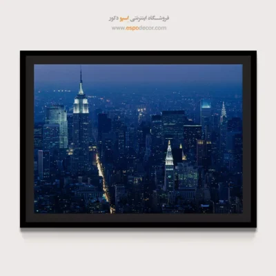 تابلو شهر نیویورک - نیویورک – تابلو شهرها - اسپو دکور