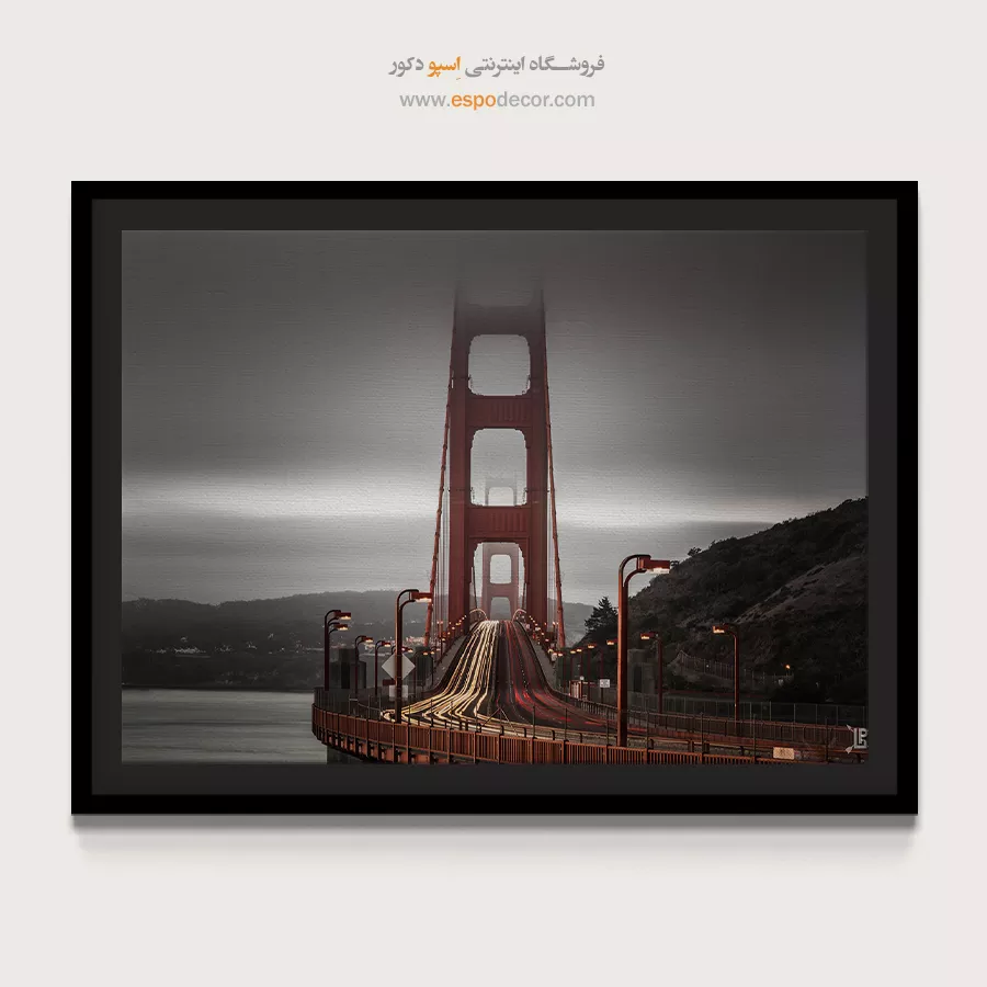 تابلو گلدن گیت - گلدن گیت – تابلو شهرها - اسپو دکور