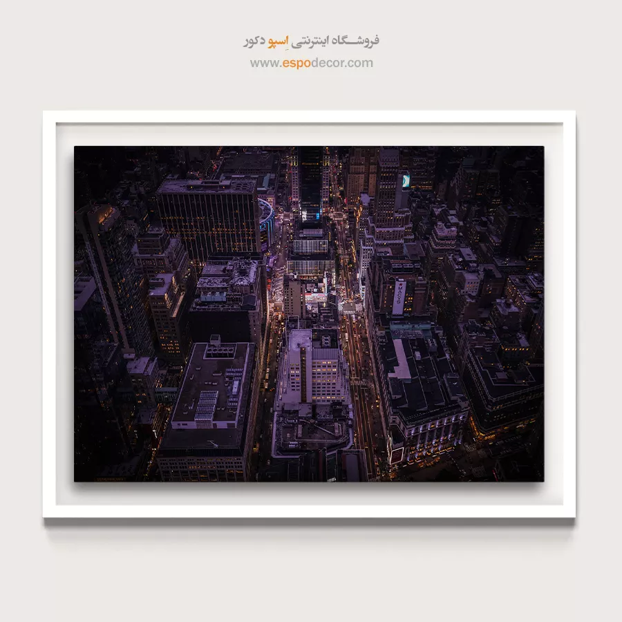 خرید تابلو برج امپایر استیت