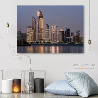 خرید تابلو شهر ابوظبی