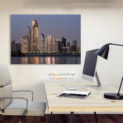 خرید تابلو شهر ابوظبی