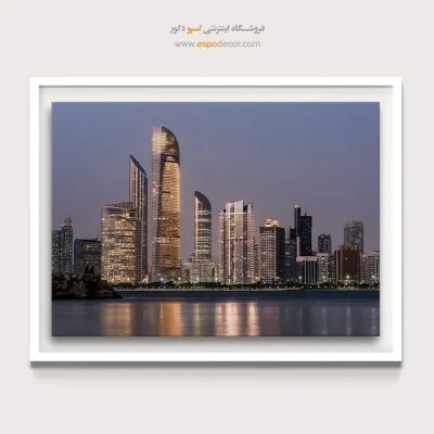 خرید تابلو شهر ابوظبی