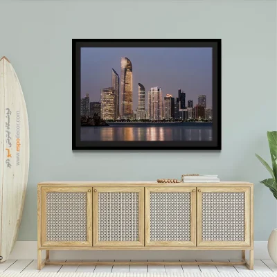 خرید تابلو شهر ابوظبی
