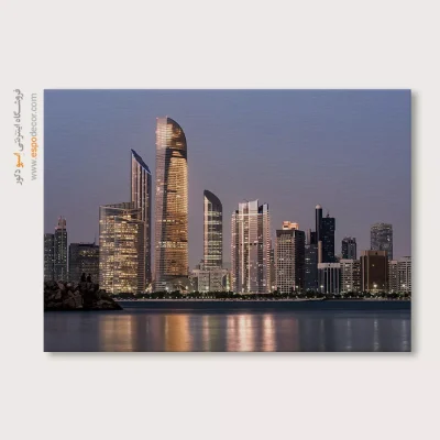 خرید تابلو شهر ابوظبی