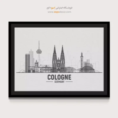 تابلو بوم شهرها - اسپو دکور