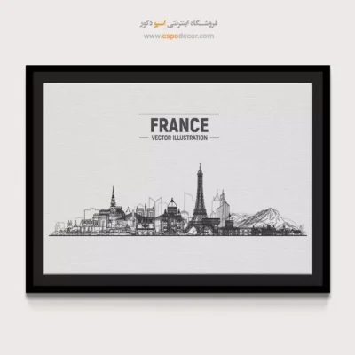 تابلو بوم شهرها - اسپو دکور