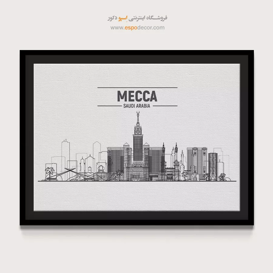 تابلو بوم شهرها - اسپو دکور