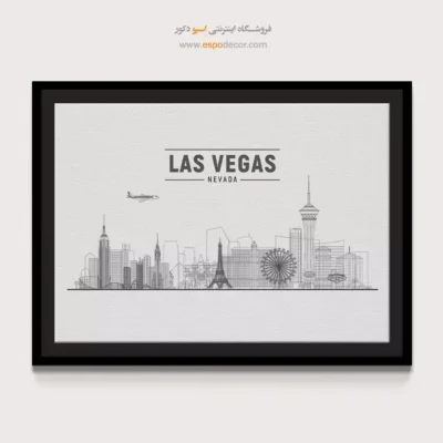 تابلو بوم شهرها - اسپو دکور