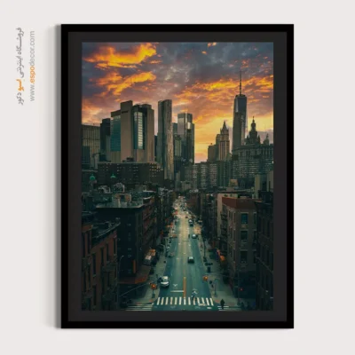 تابلو بوم شهرها - اسپو دکور