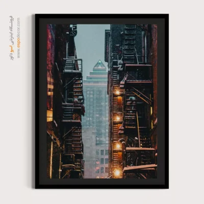 تابلو بوم شهرها - اسپو دکور