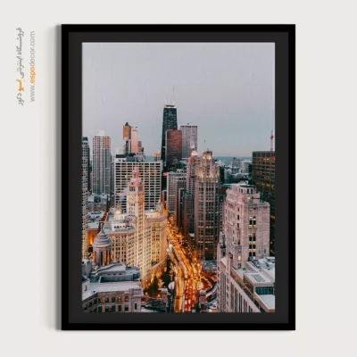 تابلو بوم شهرها - اسپو دکور