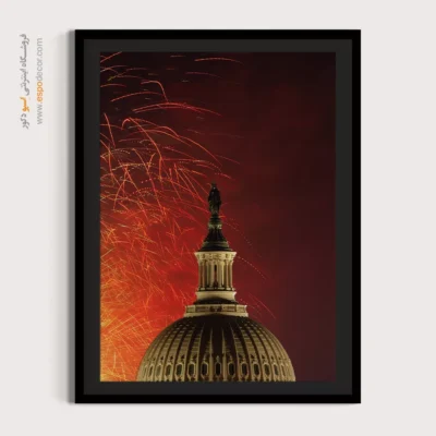 تابلو بوم شهرها - اسپو دکور