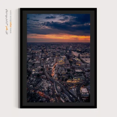 تابلو بوم شهرها - اسپو دکور