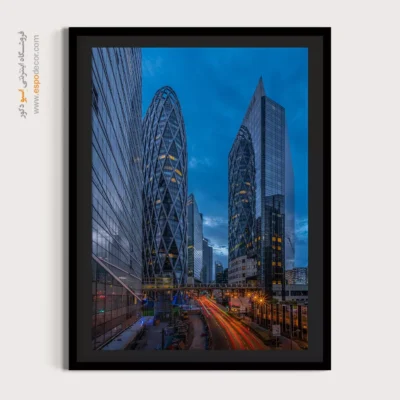 تابلو بوم شهرها - اسپو دکور