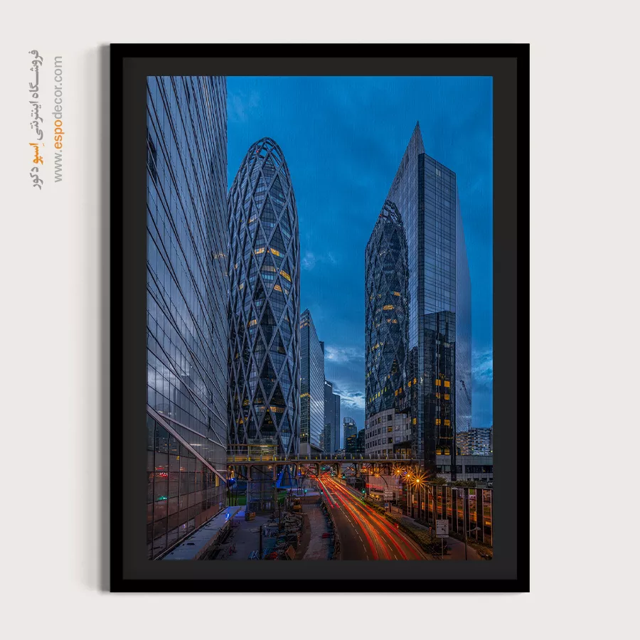 تابلو بوم شهرها - اسپو دکور