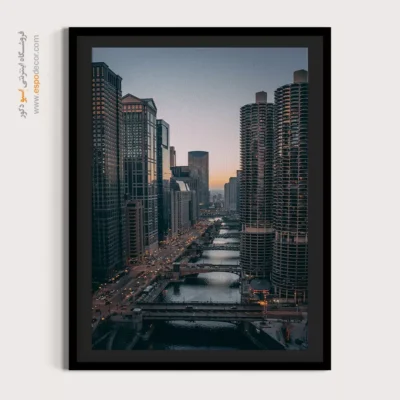 تابلو بوم شهرها - اسپو دکور