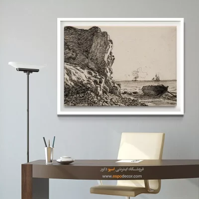 تابلو نقاشی با رنگ‌های لطیف