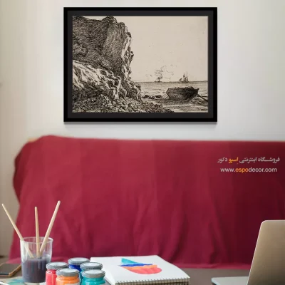 تابلو نقاشی با رنگ‌های لطیف