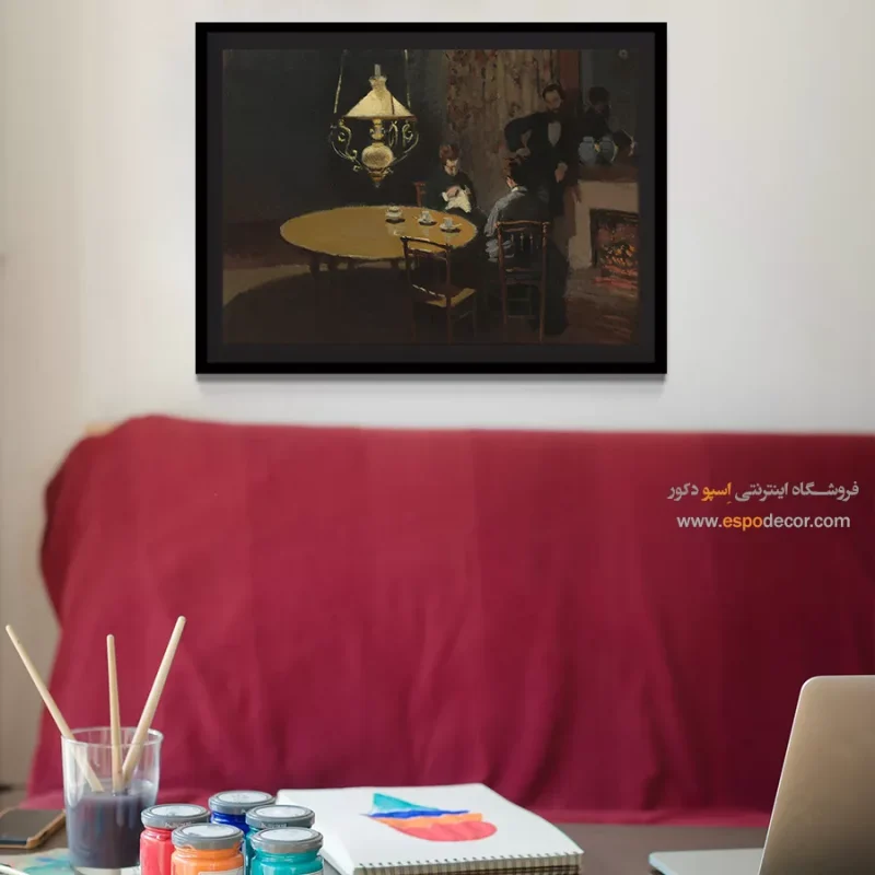 نقاشی با نور و رنگ طبیعی