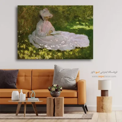جوانی – تابلو نقاشی کلود مونه - نقاشیهای معروف مونه - اسپو دکور