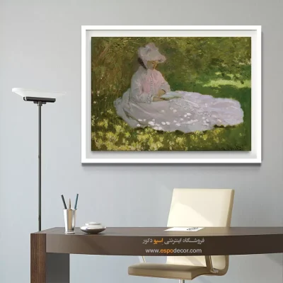 جوانی – تابلو نقاشی کلود مونه - نقاشیهای معروف مونه - اسپو دکور
