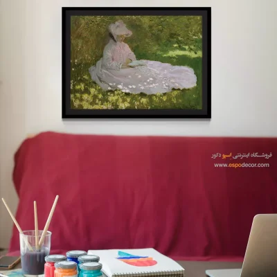 جوانی – تابلو نقاشی کلود مونه - نقاشیهای معروف مونه - اسپو دکور