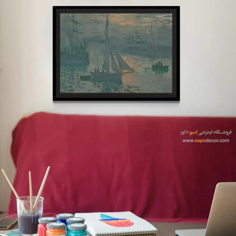 نقاشی از آسمان و ابرها