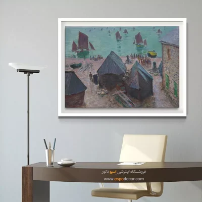 تابلو هنری با رنگهای آرام