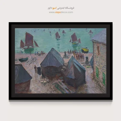 تابلو هنری با رنگهای آرام