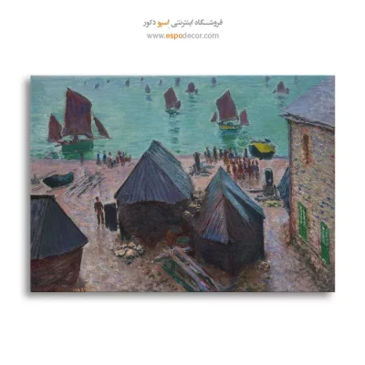 تابلو هنری با رنگهای آرام