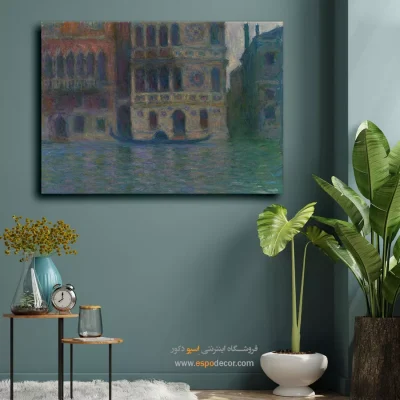 تابلو نقاشی منظره بهاری